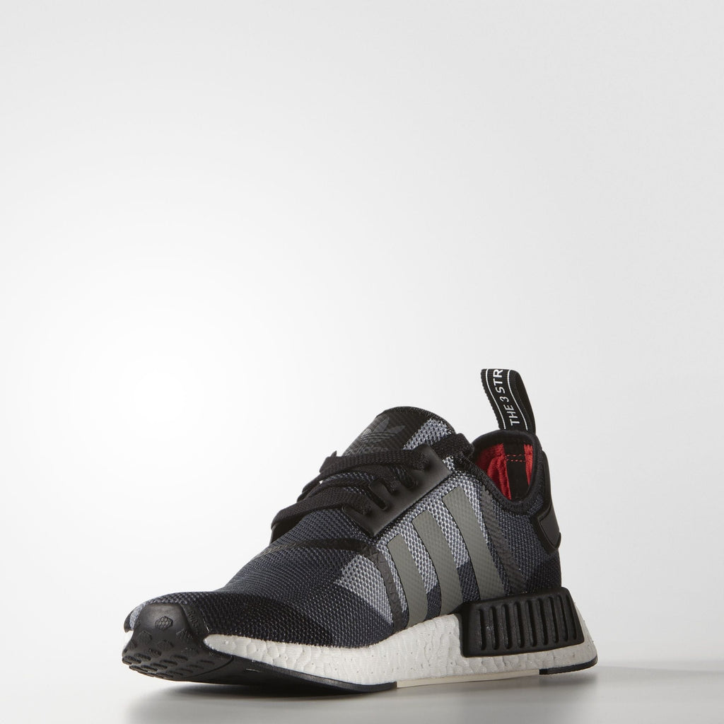 ADIDAS NMD R1 - Core Black Chalk White - Kick Game