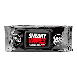 Sneaky Wipes - Shoe and Trainer Cleaning Wipes - 50 Mega Pack