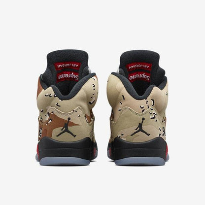 AIR JORDAN 5 RETRO SUPREME "SUPREME" CAMO - Kick Game