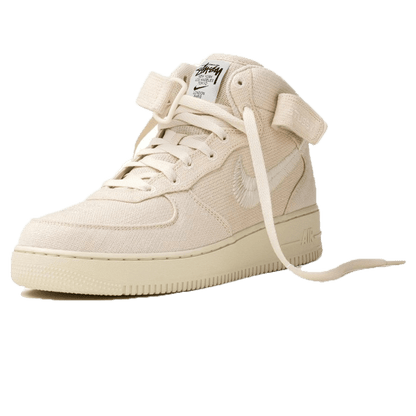 Stussy x Nike Air Force 1 Mid 'Fossil' - Kick Game
