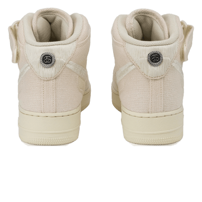 Stussy x Nike Air Force 1 Mid 'Fossil' - Kick Game