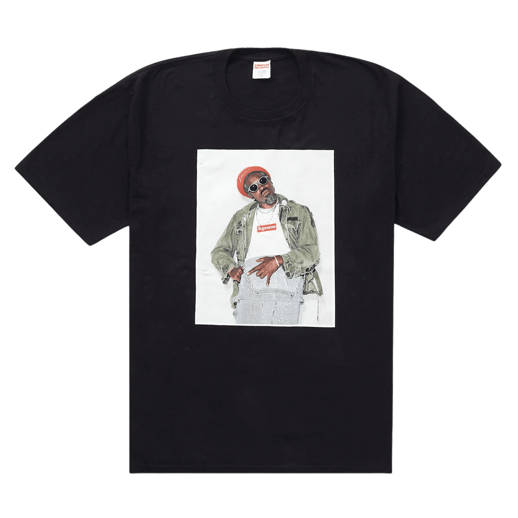 Supreme André 3000 Tee 'Black' - Kick Game