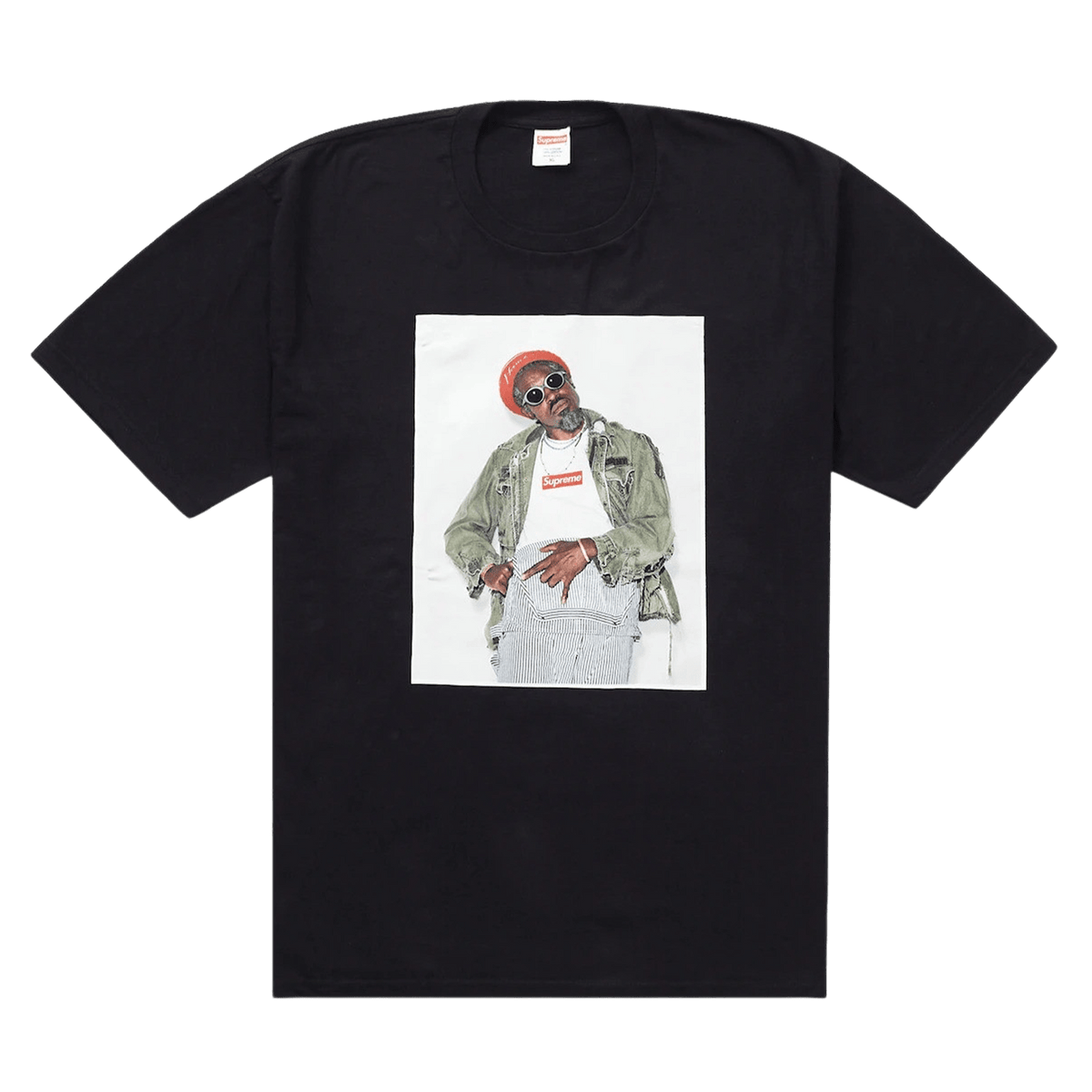 Supreme André 3000 Tee 'Black' - Kick Game