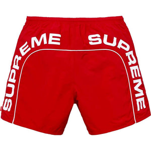 Supreme Arc Logo Water Short Red