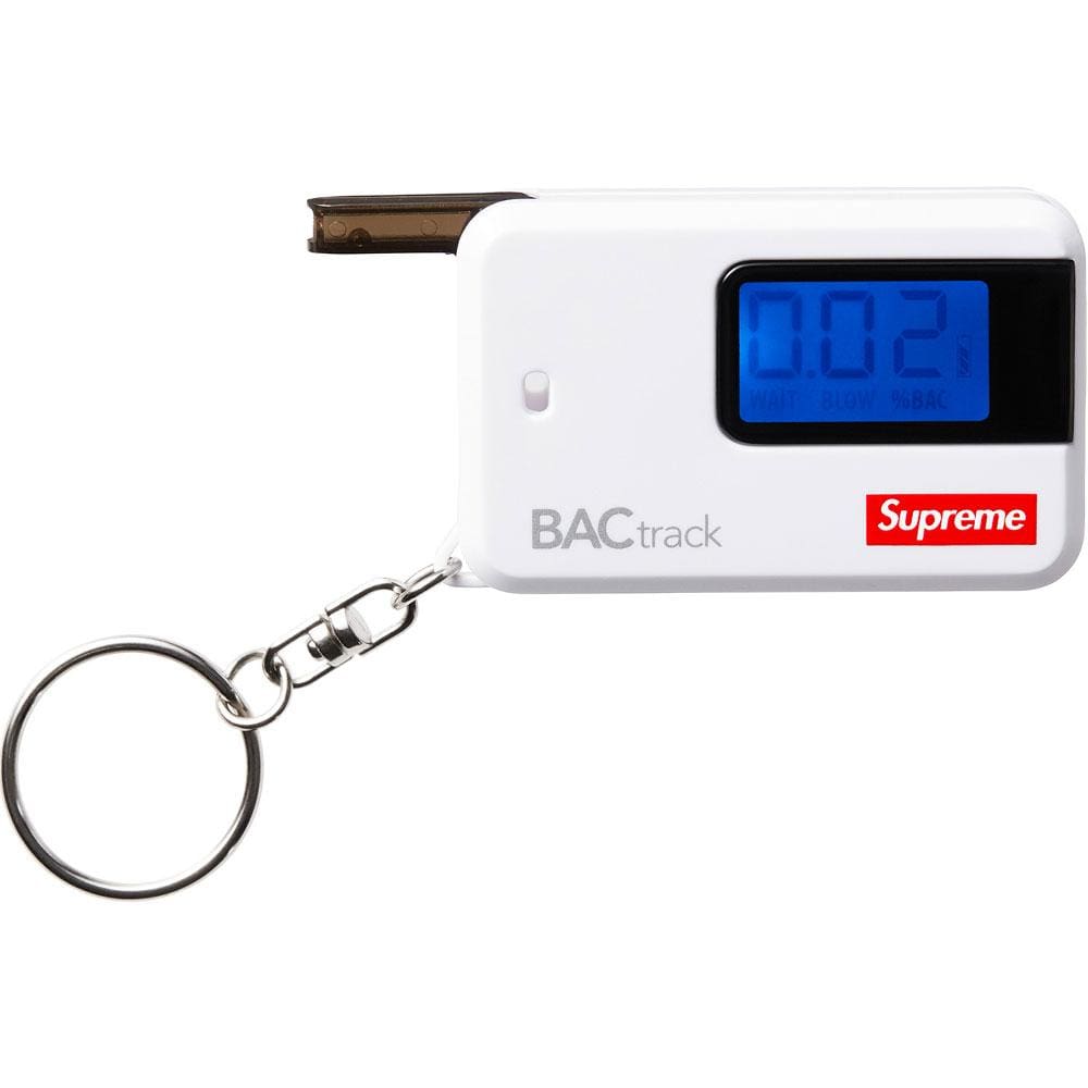 Supreme BACtrack Go Keychain White - Kick Game