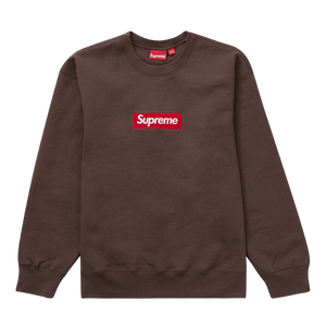 Supreme Box Logo Crewneck 'Brown' (FW22)