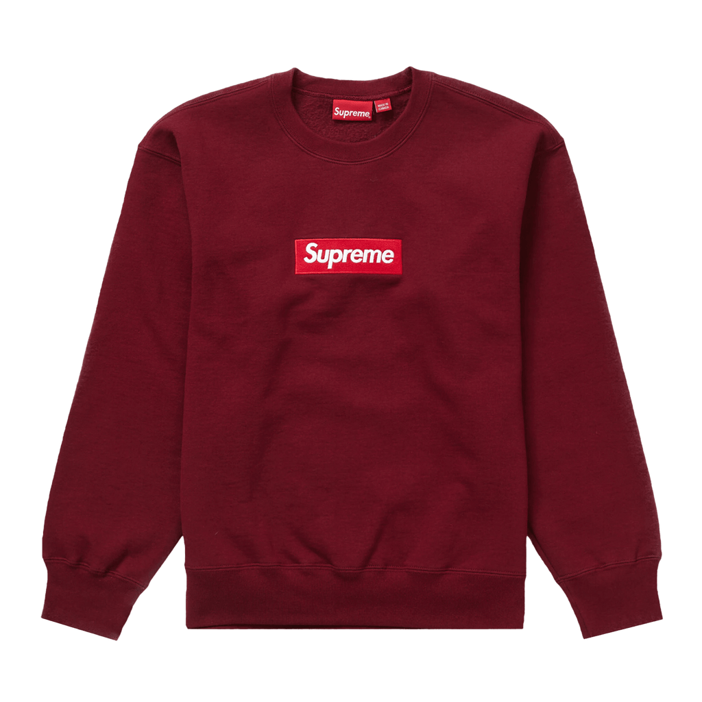 Supreme Box Logo Crewneck 'Cardinal' (FW22) - Kick Game
