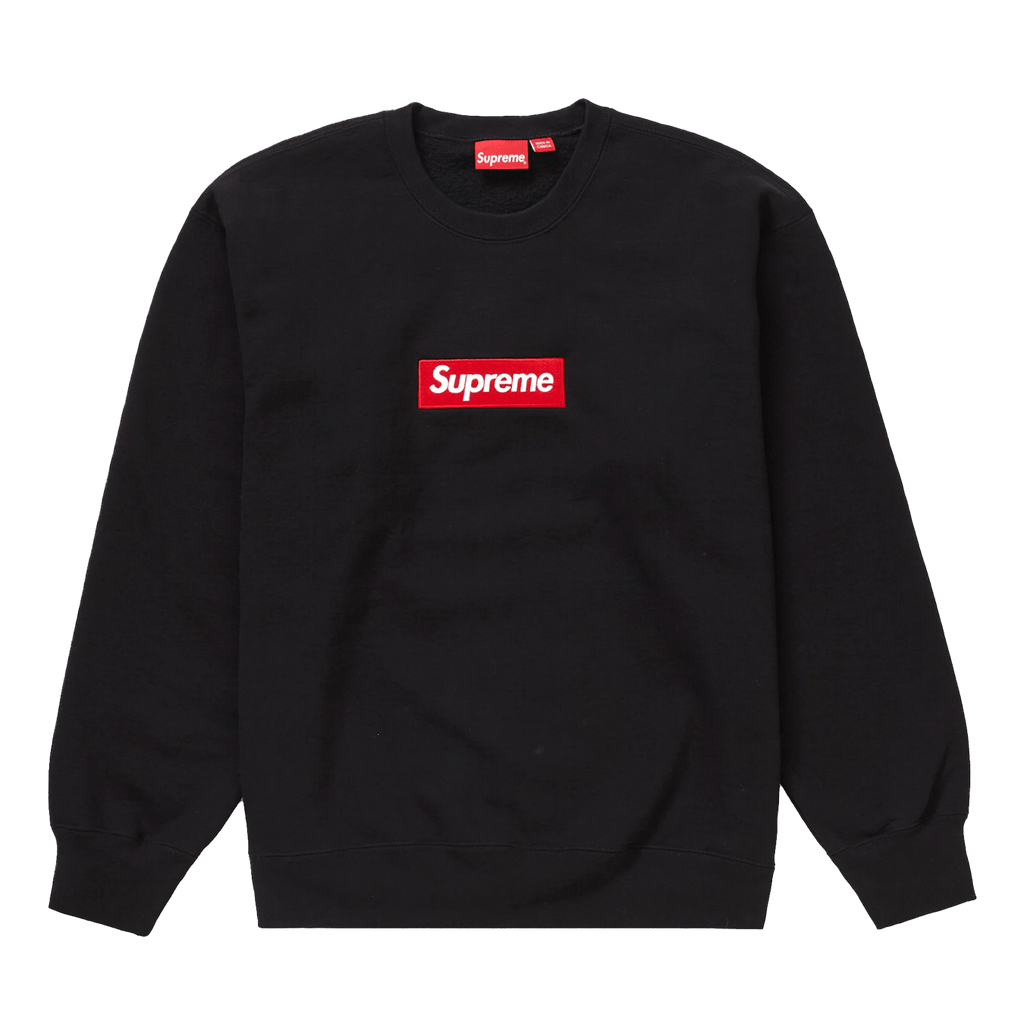 Supreme Box Logo Crewneck 'Black' (FW22) - Kick Game