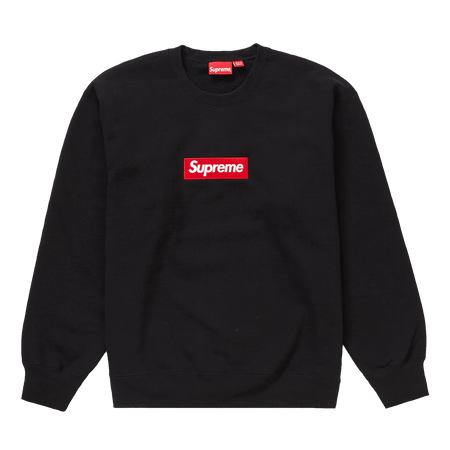 Supreme Box Logo Crewneck 'Black' (FW22) – Kick Game