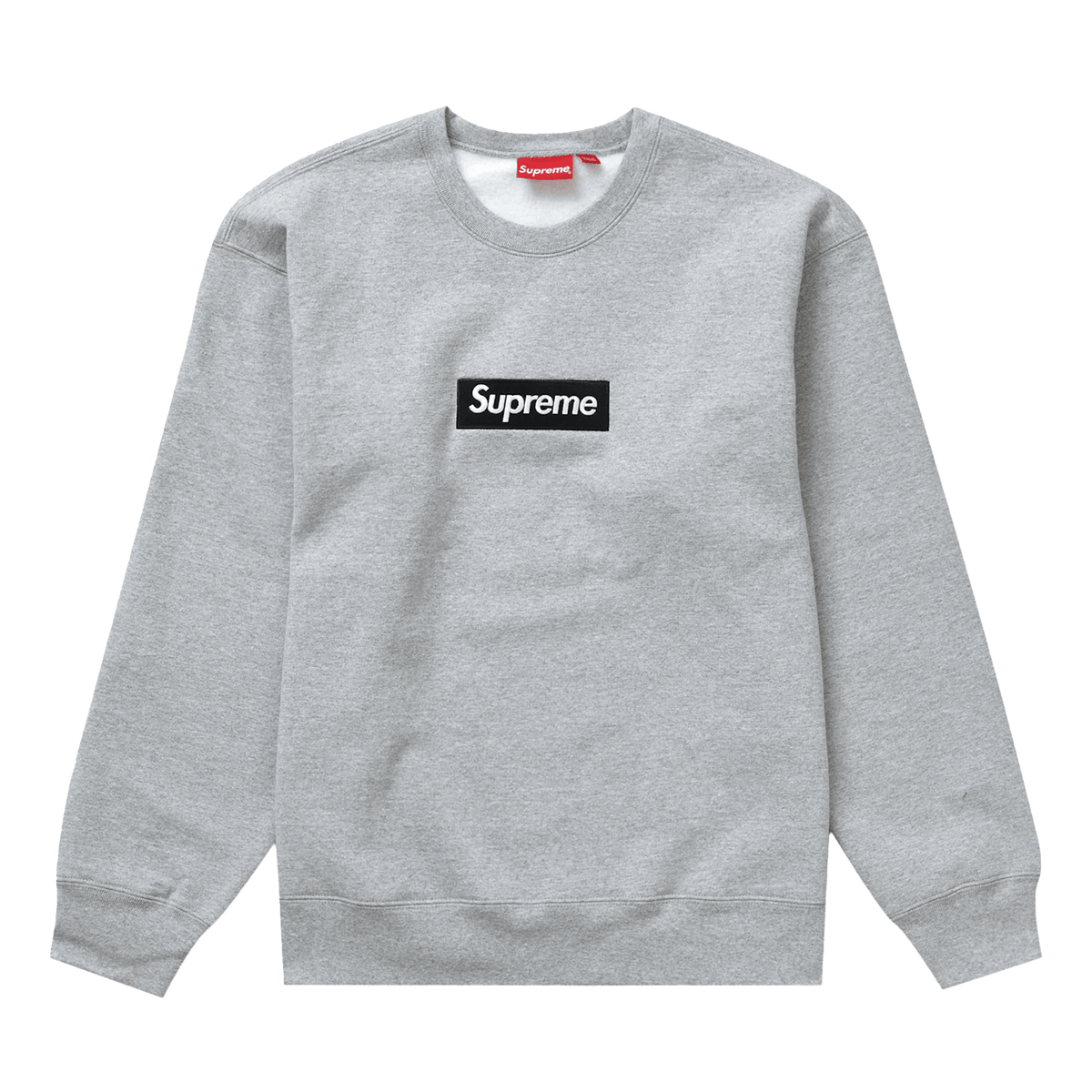 Supreme Box Logo Crewneck 'Heather Grey' (FW22) - Kick Game