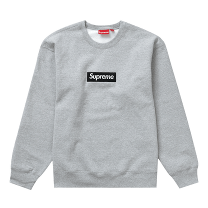 Supreme Box Logo Crewneck 'Heather Grey' (FW22) – Kick Game