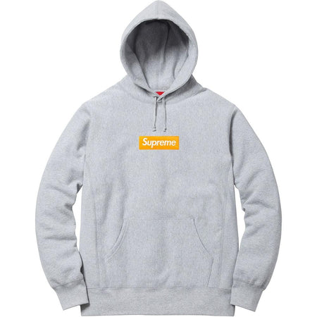 トップス supreme box logo crewneck Heather Grey L Supreme Box Logo Crewneck (FW22) Heather Grey Men's - FW22 - US