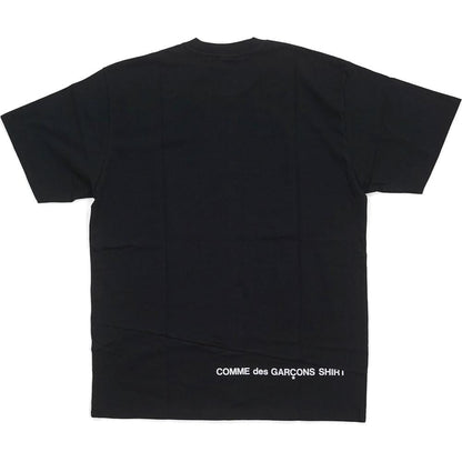 Supreme Comme des Garcons SHIRT Split Box Logo Tee Black - Kick Game