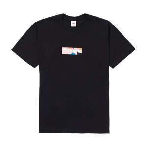 Supreme x Emilio Pucci Box Logo Tee 'Black/Dusty Pink'