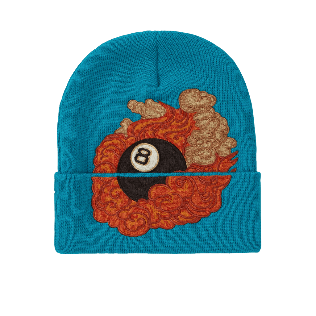 Supreme Martin Wong 8-Ball Beanie 'Bright Blue' - Kick Game