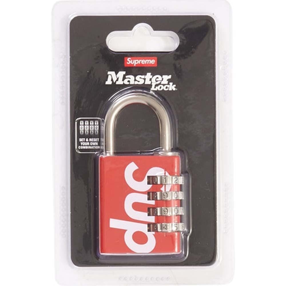 Supreme Masterlock Numeric Lock Red - Kick Game