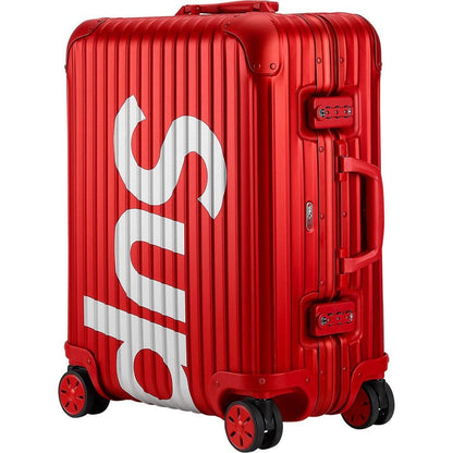 Supreme RIMOWA Topas Multiwheel 45L Red - Kick Game