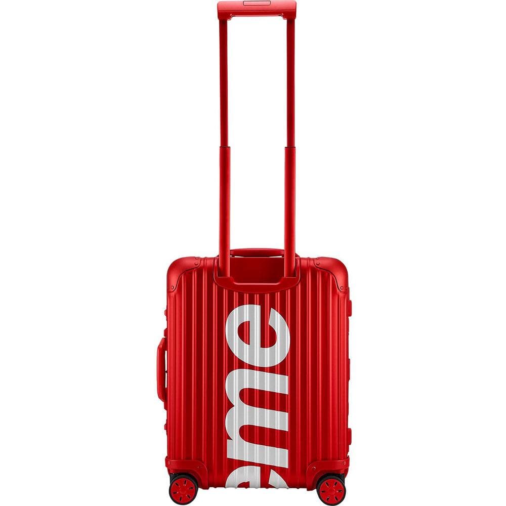 Supreme RIMOWA Topas Multiwheel 45L Red - Kick Game