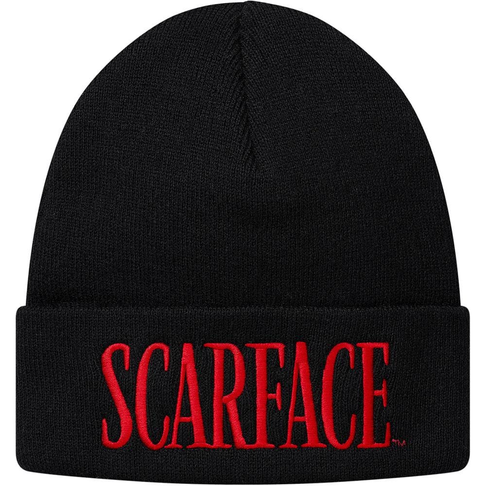 Supreme Scarface Beanie Black - Kick Game