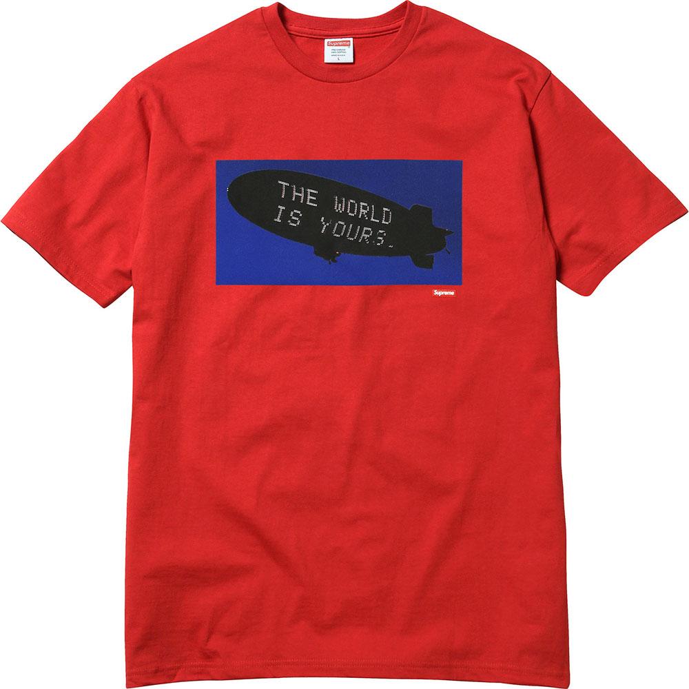 Supreme Scarface Blimp Tee - Red - Kick Game