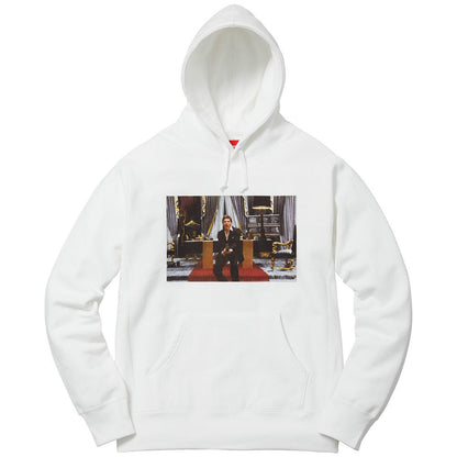 Supreme Scarface Friend Hooded Sweatshirt - White - Kick Game