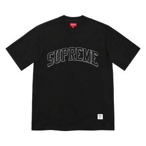 Supreme Sketch Embroidered S/S Top Black