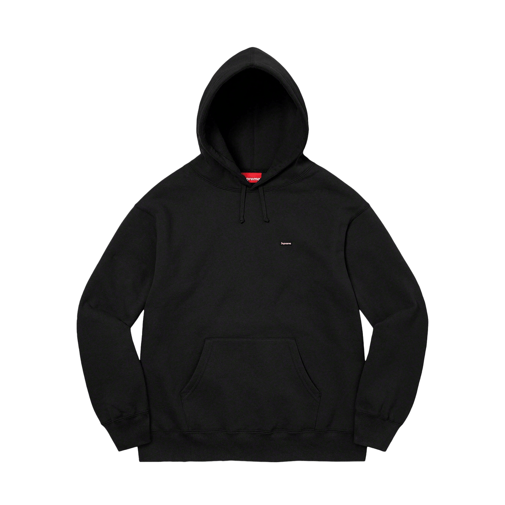 Supreme Small Box Hooded Sweatshirt Black - Kick Game