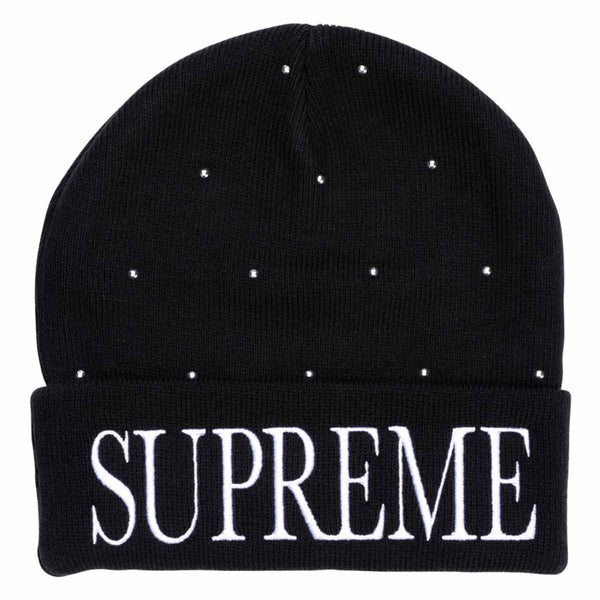 Supreme Studded Beanie Black — Kick Game
