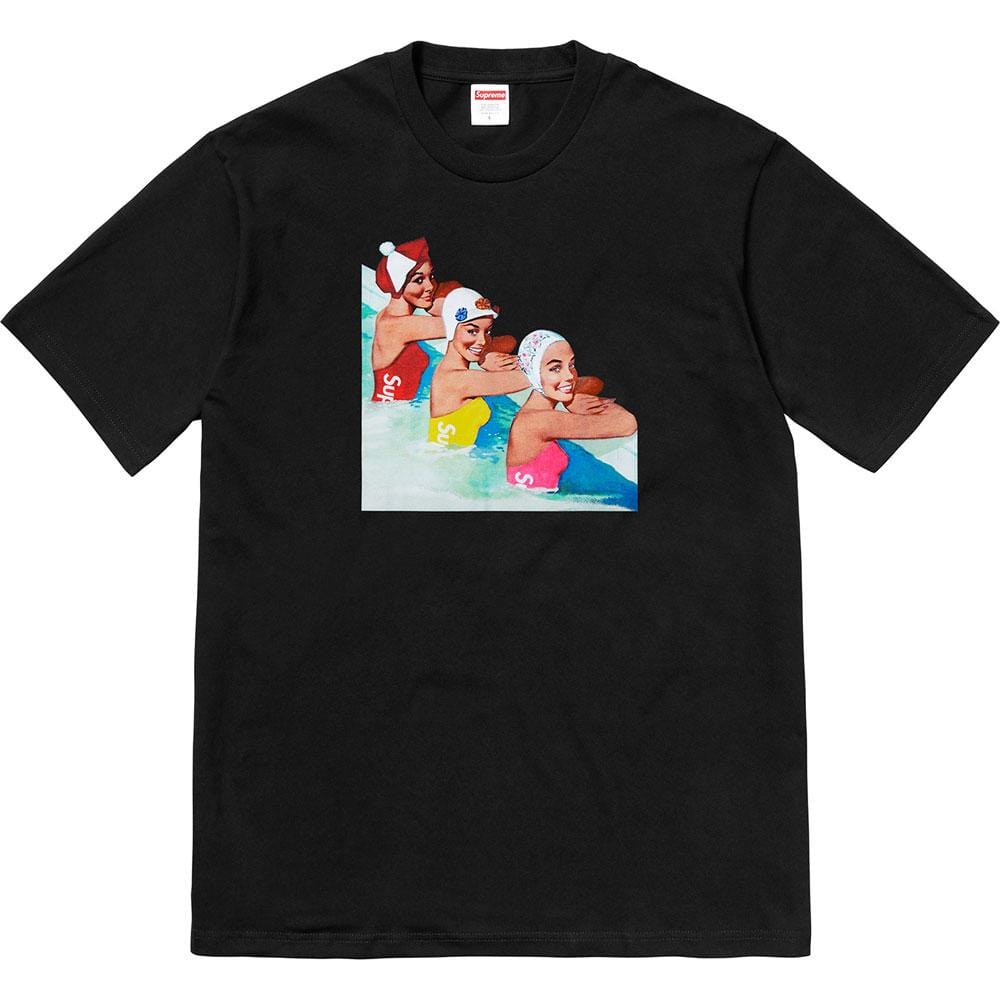 Supreme Swimmers Tee Black - Kick Game