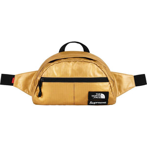 Supreme The North Face Metallic Roo II Lumbar Pack Gold