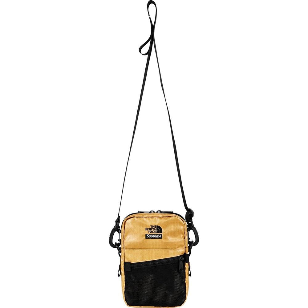 Supreme The North Face Metallic Shoulder Bag Gold - Kick Game