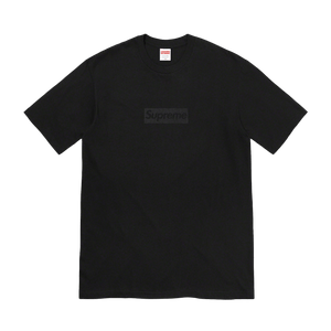 Supreme Tonal box Logo Tee 'Black'
