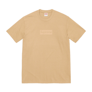 Supreme Tonal box Logo Tee 'Khaki'