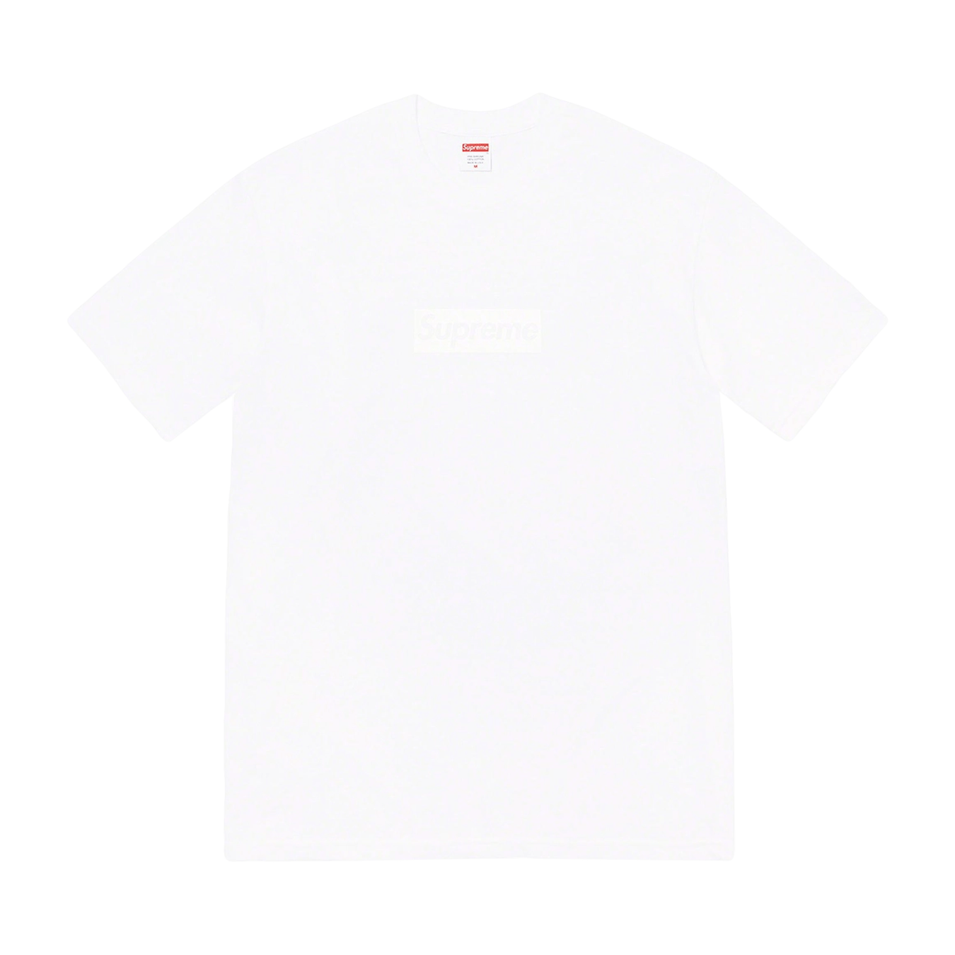 Supreme Tonal box Logo Tee 'White' — Kick Game