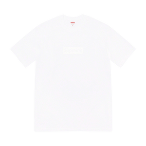 Supreme Tonal box Logo Tee 'White'