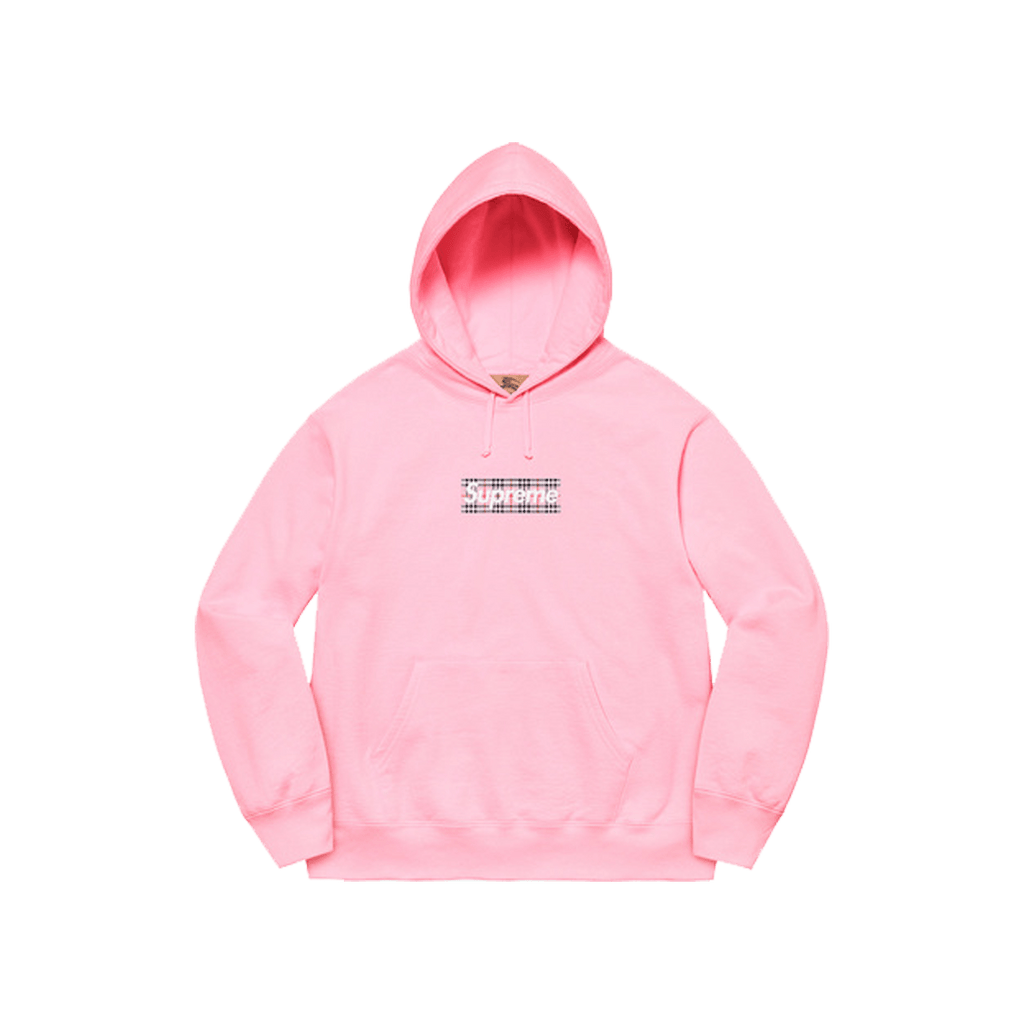 Hot pink supreme hoodie clearance