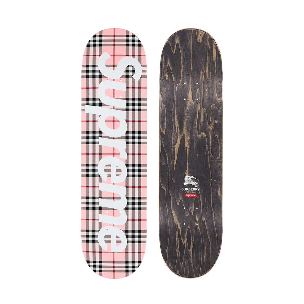 Supreme Burberry スケボー デッキ ピンク Supreme Burberry Supreme Burberry スケボー デッキ ピンク Supreme Burberry
