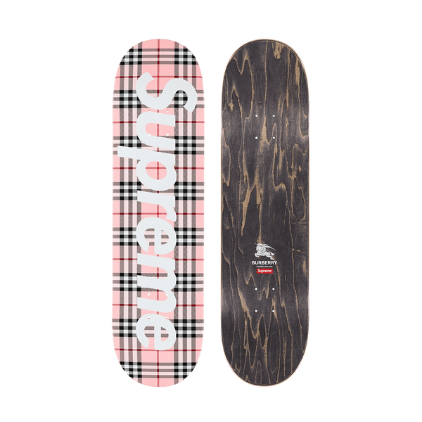 【希少】Supreme Burberry Skateboard Deck SupremeBurberry_Skateboard_Hyp