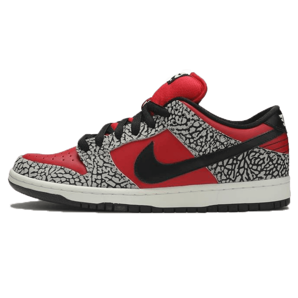 Supreme x Nike Dunk Low Premium SB 'Red Cement' - Kick Game