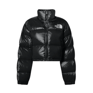 The North Face Womens Nuptse 700 Fill Short Jacket TNF 'Black'