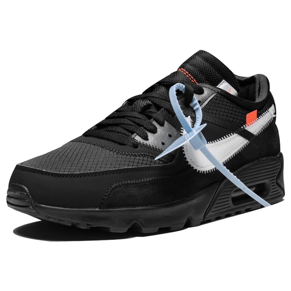 Off-White x Nike Air Max 90 Black - Kick Game