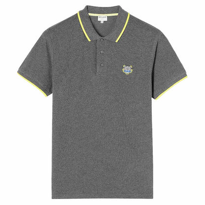 Kenzo Slim Fit Tiger Polo Shirt "Dark Grey" - Kick Game