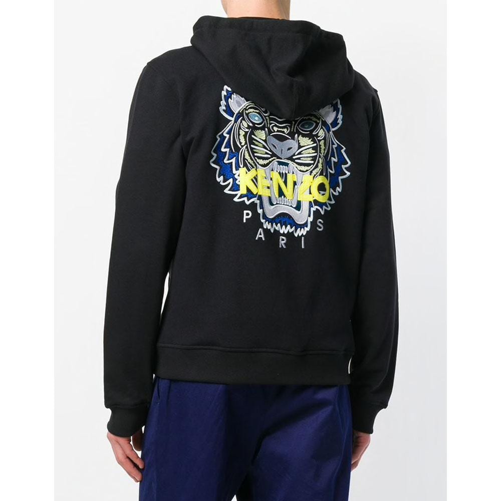 KENZO Tiger zipped hoodie Black - Kick Game