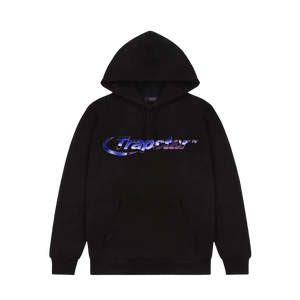 Trapstar Liquid Chrome Hyperdrive Hoodie - Black
