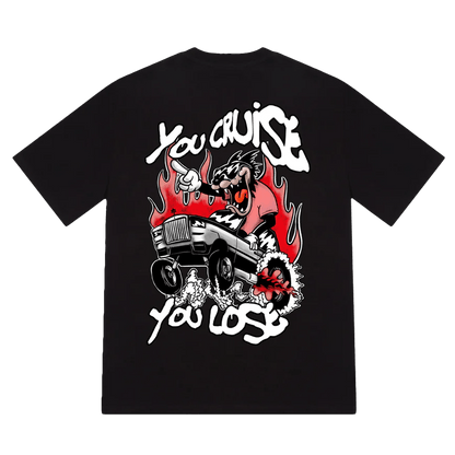 Trapstar You Cruise You Lose 2.0 Tee - Black - Kick Game