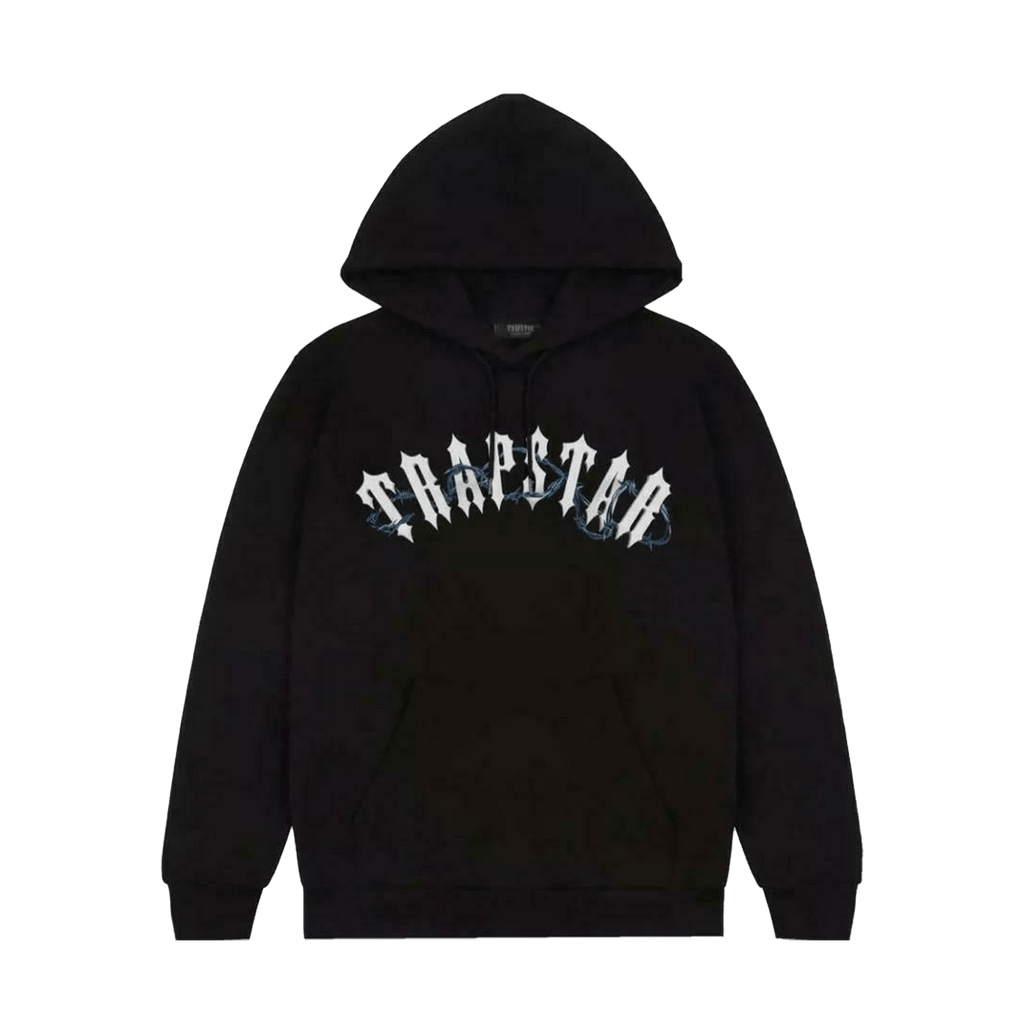 Trapstar Bravery Arch Hoodie Black Kick Game