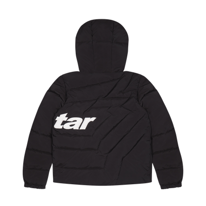 Trapstar Hyperdrive Hooded Puff Puffer - Black - Kick Game