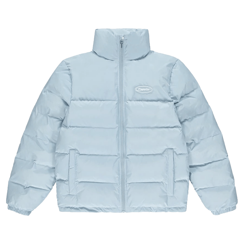 Trapstar Hyperdrive Puffer Jacket Ice Blue — Kick Game