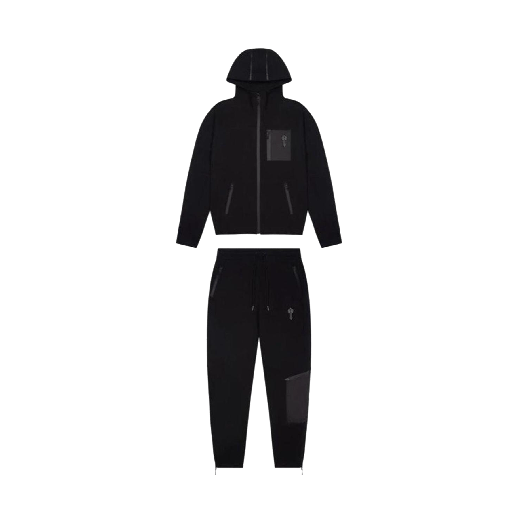 Trapstar Irongate T-Fleece Tracksuit - Black - Kick Game