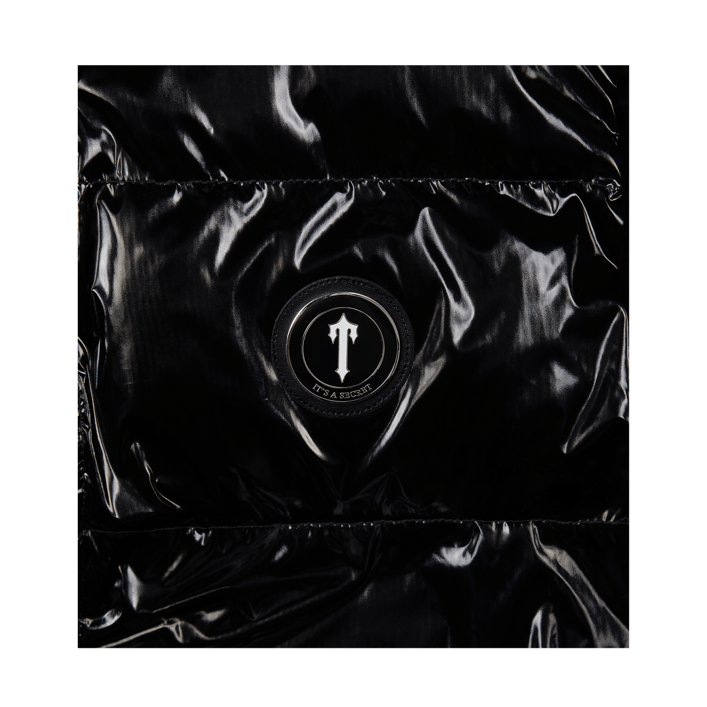 Trapstar Women's Irongate Puffer Jacket - Shiny Black - Kick Game